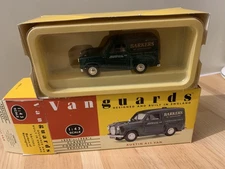 Vanguards - Austin A35 Van Barkers of Kensington Livery - 1:43 VA 17002 - Boxed.