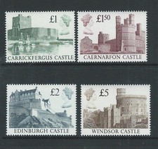 SG1410-1413 - 1988 CASTLES SET OF 4 UNMOUNTED MINT - CV £35
