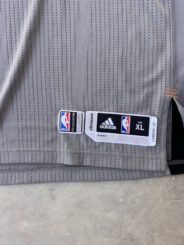 Phoenix Suns Jersey Size XL Gray Chase Budinger Issued NBA Game Adidas - Picture 6 of 8