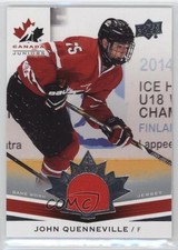 2014 Upper Deck Team Canada Juniors Jerseys John Quenneville #178 1x1