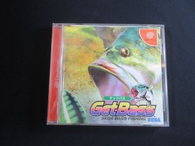 dreamcast get bass fishing controller SEGA dc Japan JP boxed used game software