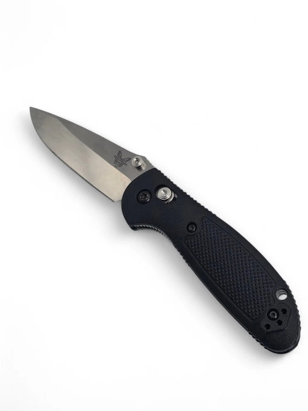 Benchmade Mini Griptilian 556-S30V 2.91" Black Nylon Handle Folding Knife