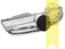 Sportgrill K&uuml;hlergrill f&uuml;r Mercedes SL R230 Facelift chrom