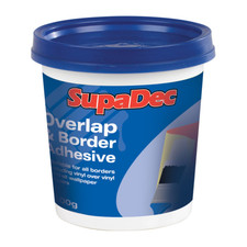 SupaDec Overlap & Border Adhesive 500g – Wallpaper Repair & Vinyl Bond Adhesive
