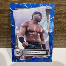 2025 Topps Chrome Sapphire Edition WWE #161 Lucien Price
