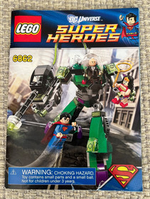 LEGO DC Comics Super Heroes: Superman Vs. Power Armor Lex (6862), complete.