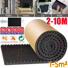 10M Self Adhesive Acoustic Foam Panels Studio Sound Proofing Foam Tiles 20MM Pad