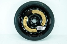 17-24 Audi A4 Premium OEM Steel Spare Wheel Rim Black Tire 19x4 125/70R19 5107