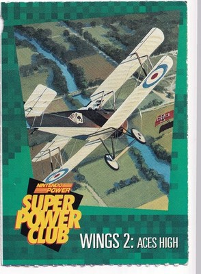 1992 Nintendo Power Super Power Club - PICK YOUR CARD - Perforated Rare Vintage