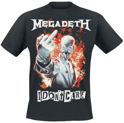 Megadeth T-Shirt Herren Ransome Note schwarz Band-Merch, Bands, Nachhaltigkeit