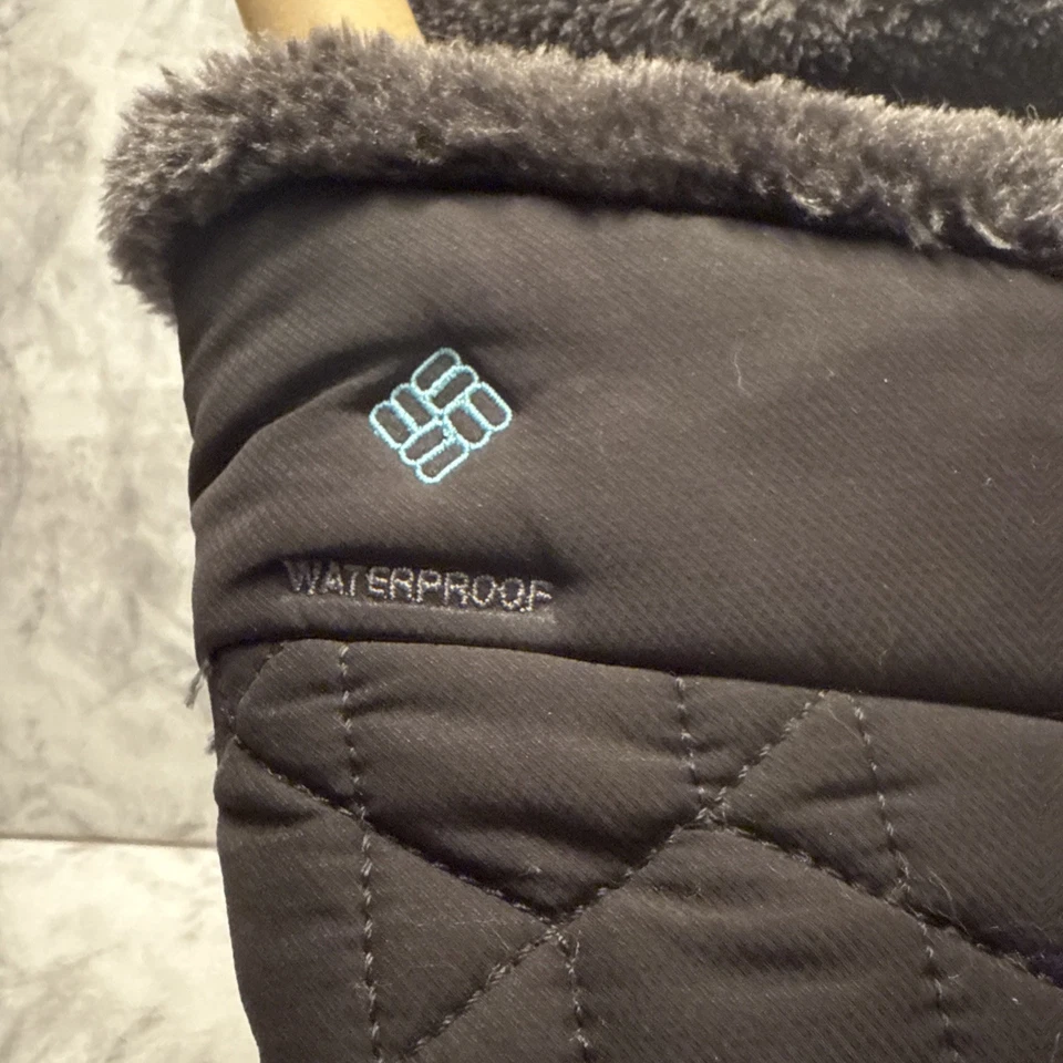 Botas de nieve Columbia Techlite Omni-Heat 200 gramos para mujer negras de piel sintética talla 7 Foto 3 de 4