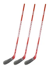 Canadian Big Red Senior Wood Hockey Sticks | 70 Flex, P92 | ABS Blade | 3 Pack