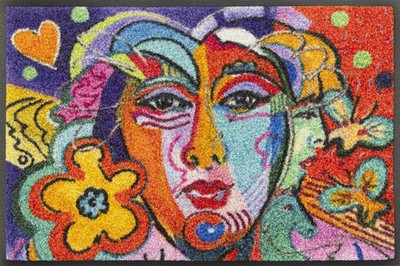 Fußmatte, Indian Summer 40x60cm, innen und außen, waschbar, bunt