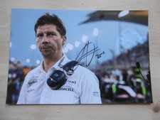 James Vowles "Team Principal Williams" autograph signed 20x30 cm picture
