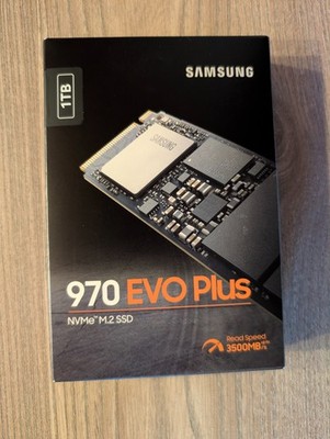 NEU! Samsung 970 EVO Plus 1 TB PCIe 3.0 NVMe M.2 SSD OVP!