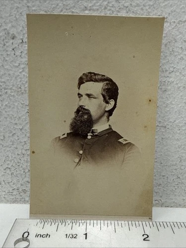 Union Lieutenant CDV Civil War Portrait Photo - Jones & Bro Philadelphia