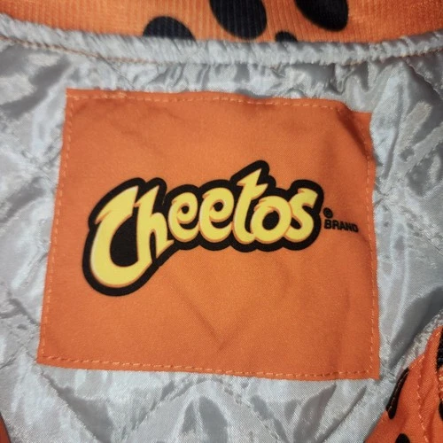 Cheetos Untouchable Cheesy Swag Bomber Jacket Size Large Unisex 2024 NIP image 6