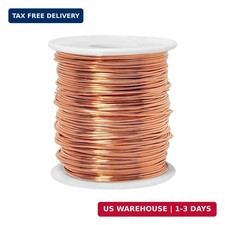 99.9 Dead Soft Copper Wire, 18 Gauge 1mm 213FT 64.92m Soft Copper Wire Craft