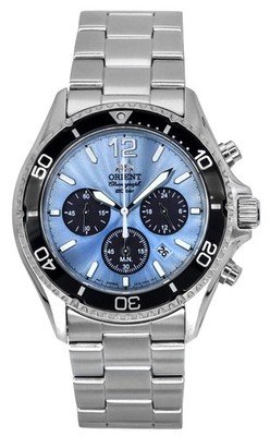 Orient Sports Sky Blue Dial Quartz Diver's 200M RA-TX0206L Men's Watch