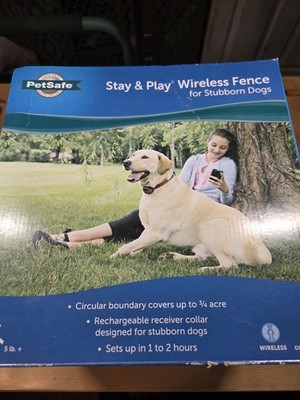 PetSafe PIF00-13663 Stay and Play Wireless Fence for Stubborn Dogs