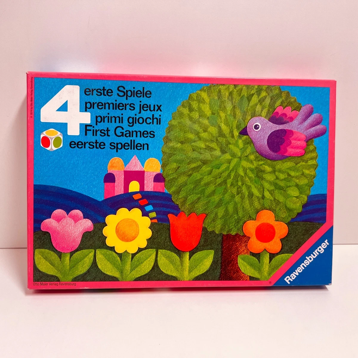 Ravensburger Spiel 4 erste Spiele, Kinderspiel, Made in Europe
