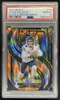 2024 Select Caleb Williams Premier RC Black and Orange Prizm Shock #114 PSA 10