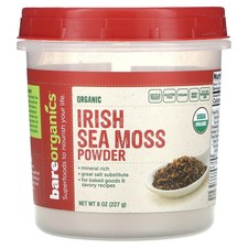 Organic Irish Sea Moss Powder, 8 oz 227 g 