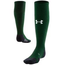 Under Armour Over the Calf Soccer Socks Cushioned US Men's 8.5-13 Dark Green