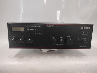 Bogen DRZ35 4-Zone Music & Paging System AM/FM Tuner 35W Amp [Tested] GC-7260