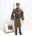 Vintage GI Joe 1964 - Action Soldier w/ Gear (Brown Painted Hair TM)
