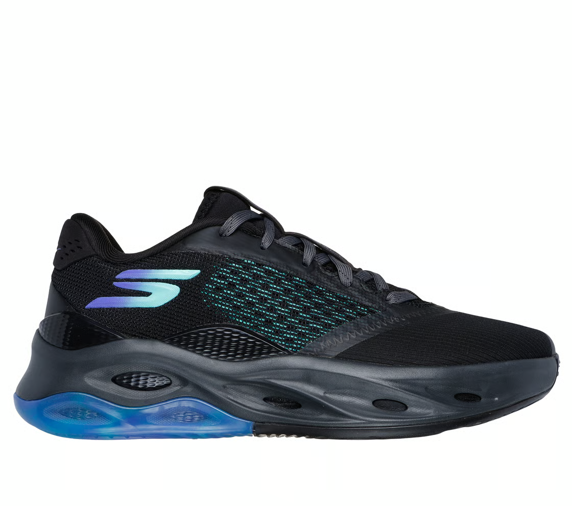 Skechers Shoes Men Black Basketball Sport SKX FLOAT Comfort Casual