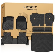 Custom Floor Mats For Honda Cr-v 2023-2026 Tpe Cargo Mat W Seatback All Weather