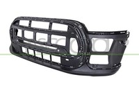 Prasco MN3141021 StoßStange Vorne Schwarz Genarbt Mit LöCher FüR Einparkhilfe Mi