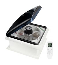 Upgraded Remote Control RV Roof Vent Fan with Rain Sensor, 12V DC 14" Super...