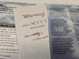 Atari Jaguar CD Myst CIB Complete Box Manual Registration Card Journal Notes