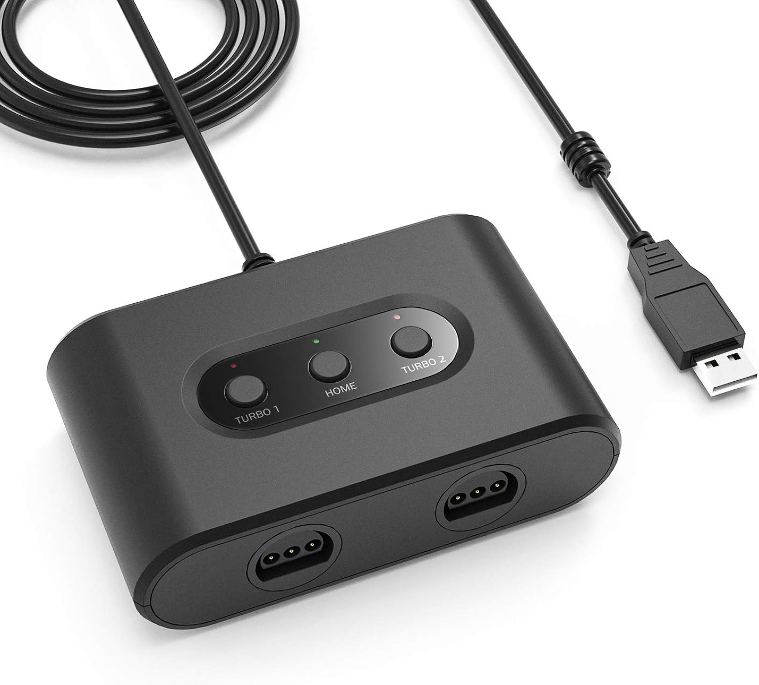 N64 Controller Adapter for Switch/Switch 2, PC Windows Converter MF103 - Black