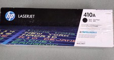 HP LaserJet 410A Black Laser Toner Printer Cartridge CF410A - New Open Box