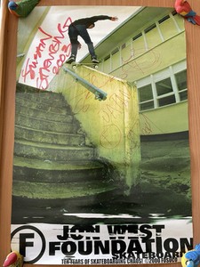 Vintage Skateboard Deck - Foundation Gareth Stehr - 2009 Old