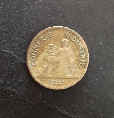 50 centimes 1921 Chambres de Commerce - Photo 1/2