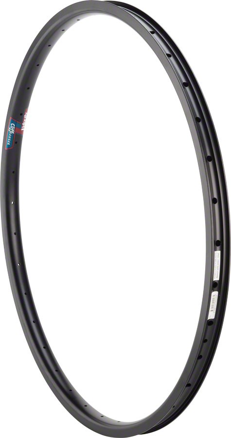Pack of 2 Velocity Cliffhanger Rim - 700, Disc, Black, 36H, Clincher