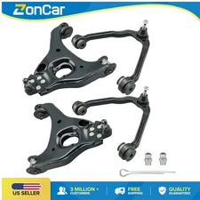 4pcs Front Control Arms Ball Joint Full Set For 1999-2006 Chevy Silverado 1500