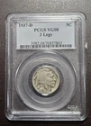 1937-D Three-Legged Buffalo Nickel Coin PCGS Certified VG-08 Straight Grade