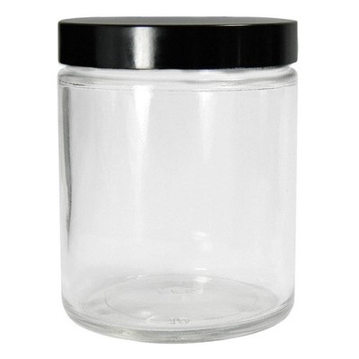 QORPAK GLC-01629 Jar,120 mL,69 mm H,Clear,PK24 41U201