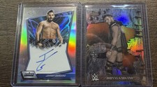 Topps 2026 Chrome WWE Johnny Gargano Autograph Refractor 2-Card Lot