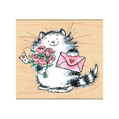 Penny schwarz Holz montiert Gummistempel - Sonderlieferung 4370J