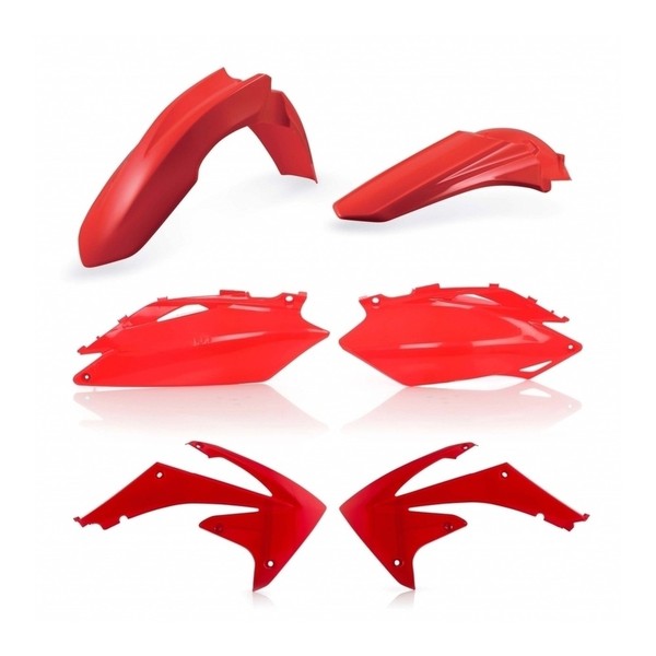 Acerbis Plastiksatz Kit Honda CRF 450R 09-10 Rot Plastik-Set-image