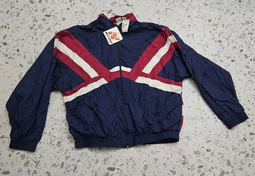 NWT 80s/90s Nucleus Multicolor Full-Zip Jacket Mens XL