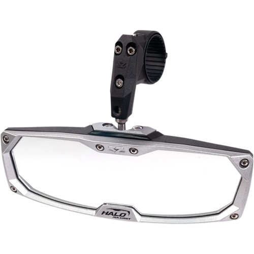 NEW SEIZMIK 0640-1403 56-18025 Halo R Rear View Mirror with Cast Aluminum Bezel - Afbeelding 8 van 14