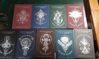 The Night World Series by L.J. Smith Volumes 1-9 ALL HARDCOVER Books *Free Ship*