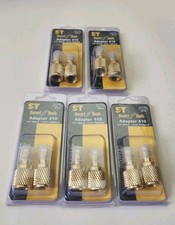   Lot of 5 R410A Adapter 1/4 Male to 5/16 Female Mini Split HVAC Fitting Smart...